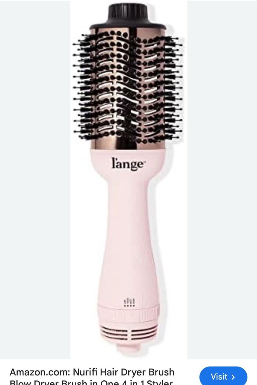 L’ange (Lange) Le Volume 75mm blowout hot air dryer brush Euc - never used